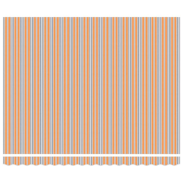 vidaXL Budsorovateln&eacute; zastře&scaron;en&iacute; Modr&aacute; a Oranžov&aacute; 400 &times; 300 cm