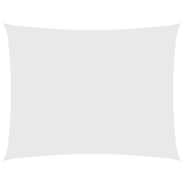 vidaXL St&iacute;n&iacute;c&iacute; plachta oxfordsk&aacute; l&aacute;tka obd&eacute;ln&iacute;kov&aacute; 2 x 3 m b&iacute;l&aacute;