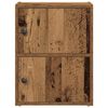 vidaXL Knihovna starého dřeva 40x24x52 cm kompozitní dřevo