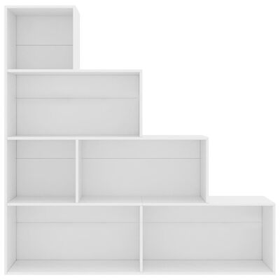vidaXL Knihovna/zástěna do pokoje bílá 155 x 24 x 160 cm dřevotříska