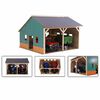 Kids Globe Př&iacute;stře&scaron;ek pro traktory 1 : 16 dřevěn&yacute; 610338