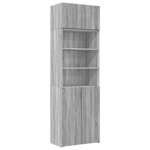 vidaXL &Uacute;zk&aacute; &uacute;ložn&aacute; &scaron;ed&aacute; sonoma 70x42,5x225 cm kompozitn&iacute; dřevo