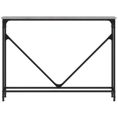 vidaXL Konzolový stolek šedý sonoma 102x22,5x75 cm kompozitní dřevo