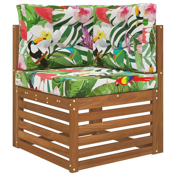 vidaXL Venkovn&iacute; pol&scaron;t&aacute;ř na pohovku 3 pcs pestr&aacute; Polyester