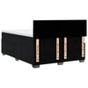 vidaXL Box spring postel s matrac&iacute; čern&aacute; 160x200 cm samet