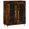 vidaXL Skř&iacute;ň highboard kouřov&yacute; dub 69,5 x 34 x 180 cm kompozitn&iacute; dřevo