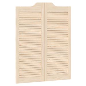 vidaXL Kyvn&eacute; dveře 100 x 40 cm Masivn&iacute; borovicov&eacute; dřevo Př&iacute;rodn&iacute;