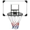 vidaXL Basketbalový koš s průhlednou deskou 71x45x2,5 cm polykarbonát