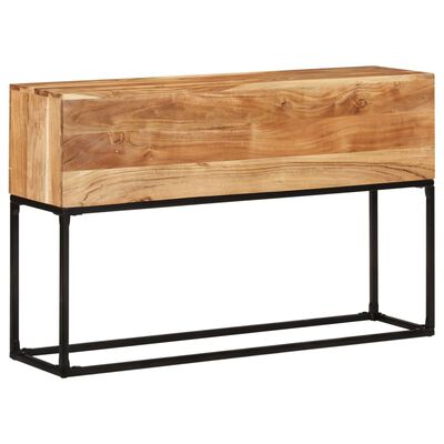vidaXL Konzolový stolek 120 x 30 x 75 cm masivní akáciové dřevo