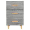 vidaXL Noční stolek šedý sonoma 40 x 40 x 66 cm kompozitní dřevo