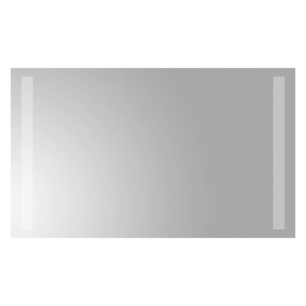 vidaXL Koupelnov&eacute; zrcadlo s LED osvětlen&iacute;m 50x30 cm