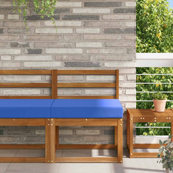 vidaXL Venkovn&iacute; pol&scaron;t&aacute;ř na pohovku Tyrkysov&aacute; 60 x 60 x 8 cm Polyester