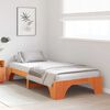 vidaXL Rám postele Voskově hnědá 90 x 190 cm Masivní borové dřevo