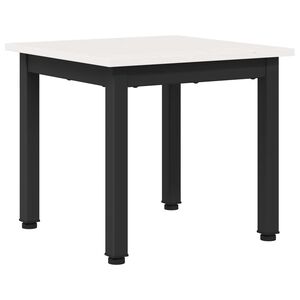 vidaXL Konferenčn&iacute; stolek B&iacute;l&aacute; 40 x 40 x 36 cm Masivn&iacute; borov&eacute; dřevo