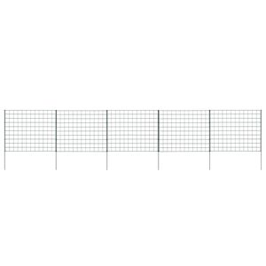 vidaXL Zahradn&iacute; plot 77,5 x 64 cm zelen&yacute;