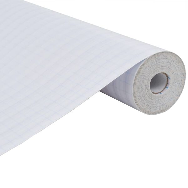 vidaXL Okenn&iacute; f&oacute;lie matn&aacute; pruhovan&yacute; design 0,9x20 m PVC