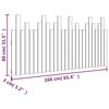 vidaXL N&aacute;stěnn&eacute; čelo postele b&iacute;l&eacute; 166 x 3 x 80 cm masivn&iacute; borov&eacute; dřevo