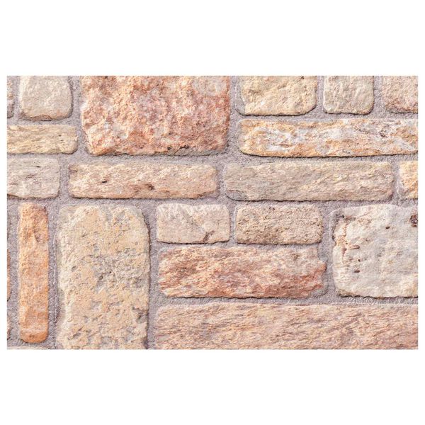 vidaXL N&aacute;stěnn&eacute; panely 10 pcs Světle hněd&aacute; a b&iacute;l&aacute; 100 x 50 cm EPS pěna