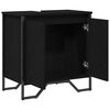 vidaXL Skříňka pod umyvadlo Černý dub 60 x 35 x 60 cm Kompozitní dřevo