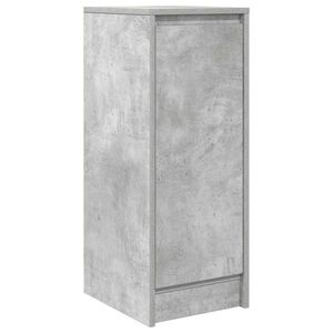 vidaXL Př&iacute;born&iacute;k betonově &scaron;ed&yacute; 29,5x34x76 cm kompozitn&iacute; dřevo