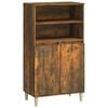vidaXL Skř&iacute;ň highboard kouřov&yacute; dub 60 x 36 x 110 cm kompozitn&iacute; dřevo
