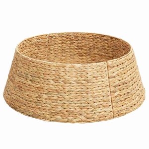 vidaXL V&aacute;nočn&iacute; obojek na stromek Kulat&yacute; Př&iacute;rodn&iacute; Průměr 60 x 22 cm