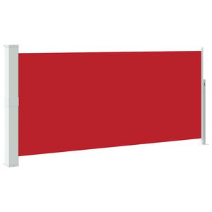 vidaXL Zatahovac&iacute; bočn&iacute; mark&yacute;za / z&aacute;stěna 140 x 300 cm červen&aacute;