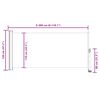 vidaXL Zatahovac&iacute; bočn&iacute; mark&yacute;za / z&aacute;stěna na terasu 120 x 300 cm hněd&aacute;