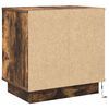 vidaXL Nočn&iacute; skř&iacute;ňka Kouřov&yacute; dub 50 x 34,5 x 50 cm. Kompozitn&iacute; dřevo