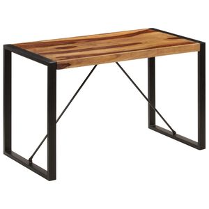 vidaXL J&iacute;deln&iacute; stůl 120 x 60 x 76 cm masivn&iacute; ak&aacute;ciov&eacute; dřevo