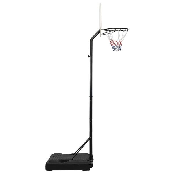 vidaXL Basketbalový koš bílý 282–352 cm polyethylen