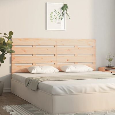 vidaXL Čelo postele 150 x 3 x 80 cm masivní borovice