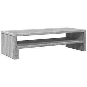 vidaXL Stojan na monitor &scaron;ed&yacute; sonoma 54 x 22 x 15 cm kompozitn&iacute; dřevo