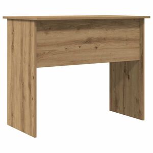 vidaXL Psac&iacute; stůl dub artisan 90 x 50 x 74 cm kompozitn&iacute; dřevo