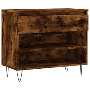 vidaXL Botn&iacute;k kouřov&yacute; dub 70x36x60 cm kompozitn&iacute; dřevo