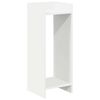 vidaXL Stojan na rostliny B&iacute;l&yacute; 30 x 30 x 80 cm Dřevěn&yacute; materi&aacute;l