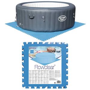 Bestway Baz&eacute;nov&eacute; podlahov&eacute; chr&aacute;niče 8 ks modr&aacute; 58220