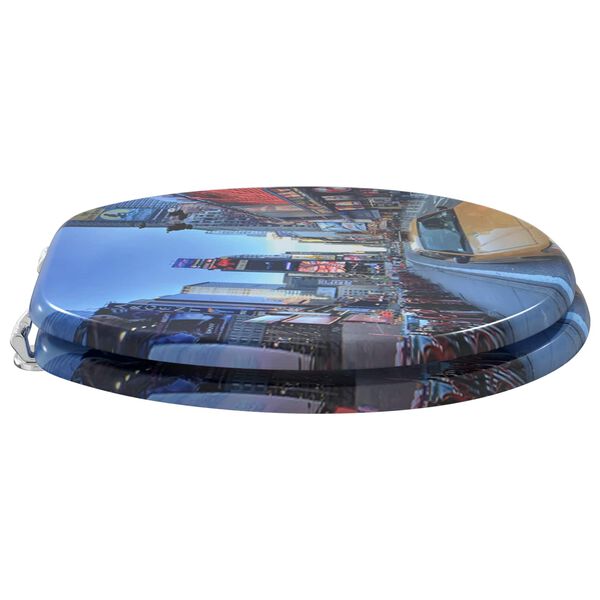 vidaXL Toaletn&iacute; prkno V&iacute;cebarevn&yacute; 44 x 38 cm MDF deska