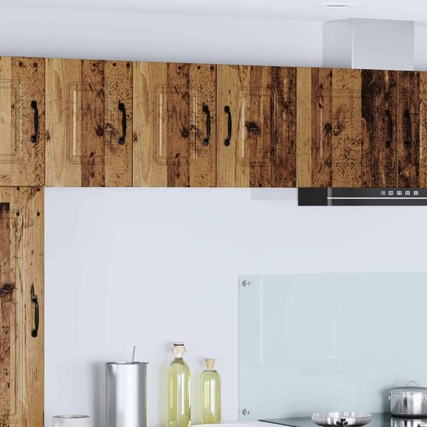 vidaXL Kuchyňsk&aacute; skř&iacute;ň Kalmar 2 pcs Star&eacute; dřevo 30 x 31 x 40 cm