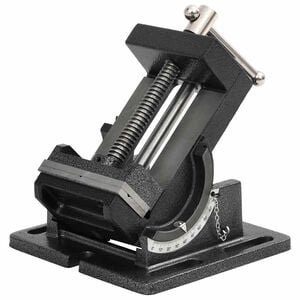 vidaXL Svěr&aacute;k pod vrtačku sklopn&yacute; ručně ovl&aacute;dan&yacute; 110 mm