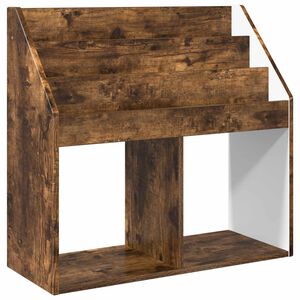 vidaXL Dětsk&yacute; reg&aacute;l Kouřov&yacute; dub 72,5 x 29,5 x 69 cm Kompozitn&iacute; dřevo