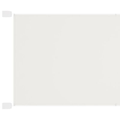 vidaXL Vertikální markýza bílá 180 x 270 cm oxfordská látka