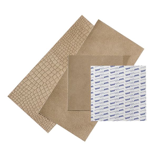 WallArt Kožen&eacute; n&aacute;stěnn&eacute; panely Borret p&iacute;skově b&eacute;žov&eacute; 32 ks