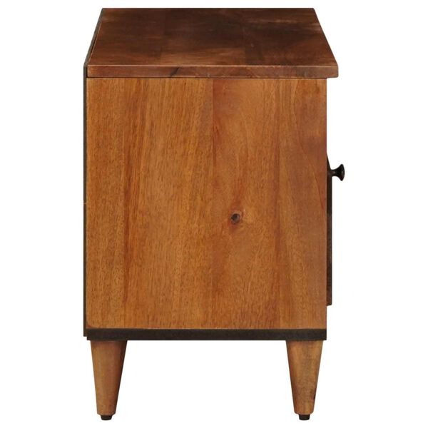 vidaXL Televizn&iacute; skř&iacute;ň se z&aacute;suvkou Vla&scaron;sk&yacute; ořech 100 x 33 x 46 cm