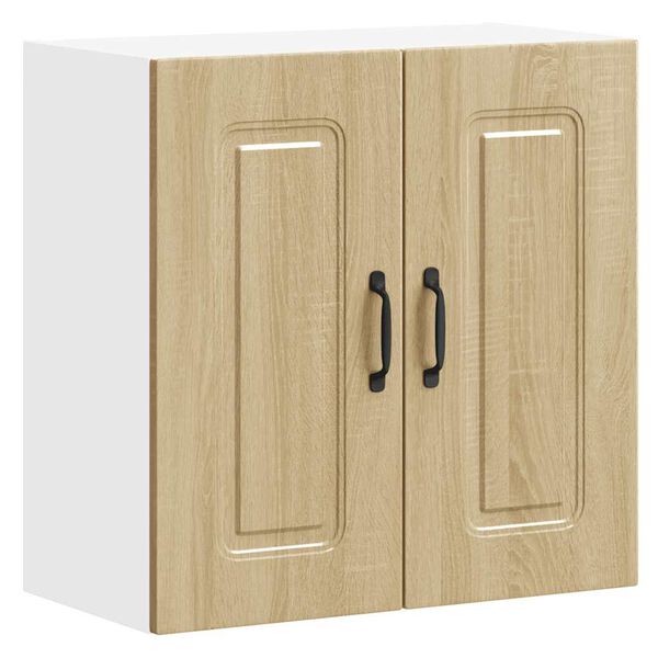 vidaXL Kuchyňsk&aacute; n&aacute;stěnn&aacute; skř&iacute;ňka "Kalmar" dub sonoma kompozitn&iacute;