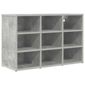 vidaXL Skř&iacute;ň na obuv 77,5 x 30 x 51 cm Kompozitn&iacute; dřevo Betonově &scaron;ed&aacute;