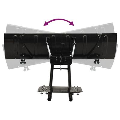 vidaXL Sněhová radlice pro ATV 150 x 38 cm černá