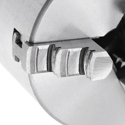 vidaXL 3čelisťové samostředící sklíčidlo soustruh 80 mm ocel