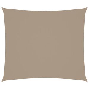 vidaXL St&iacute;n&iacute;c&iacute; plachta oxfordsk&aacute; l&aacute;tka obd&eacute;ln&iacute;kov&aacute; 2 x 2,5 m taupe
