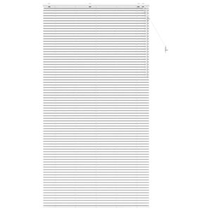 vidaXL Venet &scaron;koln&iacute; žaluzie B&iacute;l&aacute; 125 x 250 cm 35 mm Masivn&iacute; paulovnie